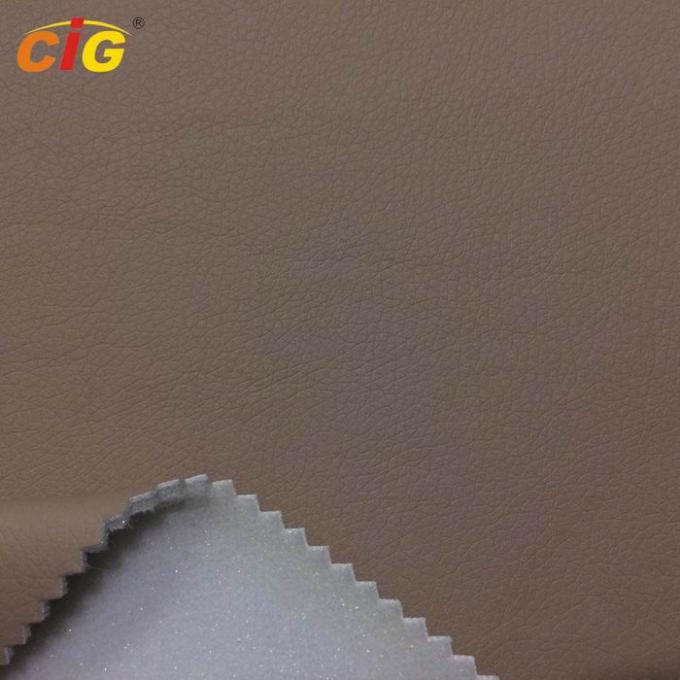 Foam Backing PU Synthetic Leather 0