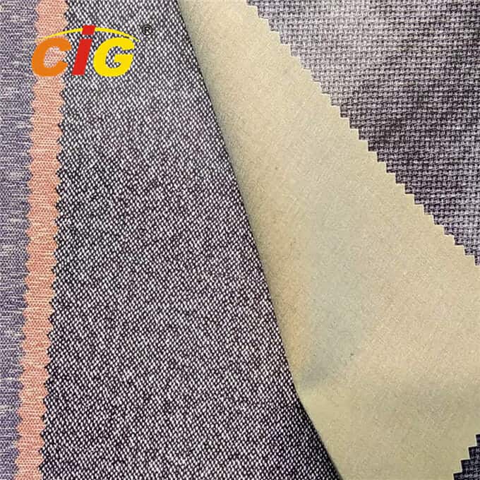 tela de tapicería de cuero gris