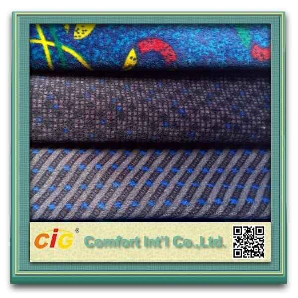 Car Seat Upholstery Fabric Auto Interior Upholstery Fabric REACH CiG