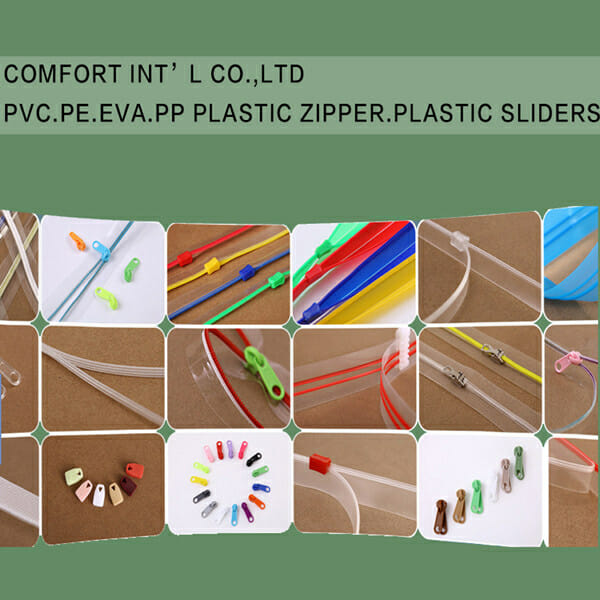 Transparent Plastic Zipper