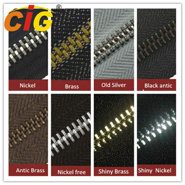 Metal Zipper